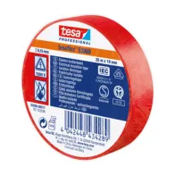 NASTRO ISOLANTE CERTIFICATO ROSSO 25MTX19MM (10
