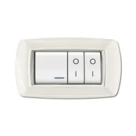 PLACCA LIFE LIVING PLAST BIANCO 4P CORNICE BIANCO