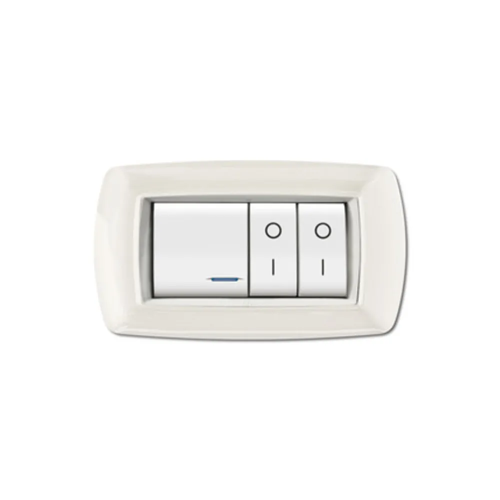 PLACCA LIFE LIVING PLAST BIANCO 4P CORNICE BIANCO