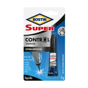 BOSTIK SUPER CONTROL ISTANTANEO 3 G BLISTER (12