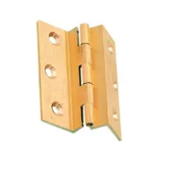 CERNIERA FRESATA C/COLLO OTTONE BRON 50X40 MM* (24