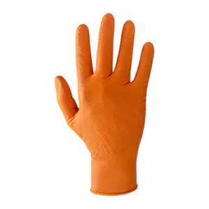 GUANTI NITRILE ARANCIONE CAT. III TG. XL  50 PZ