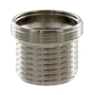 RACCORDO OTTONE CROMATO FILETTATO 24X1M-1/2M (10