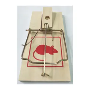 TRAPPOLA P/TOPI BASE LEGNO 17