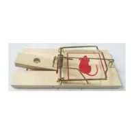 TRAPPOLA P/TOPI BASE LEGNO 10