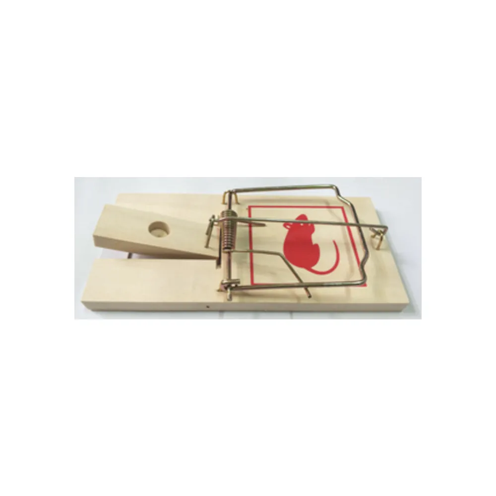 TRAPPOLA P/TOPI BASE LEGNO 10