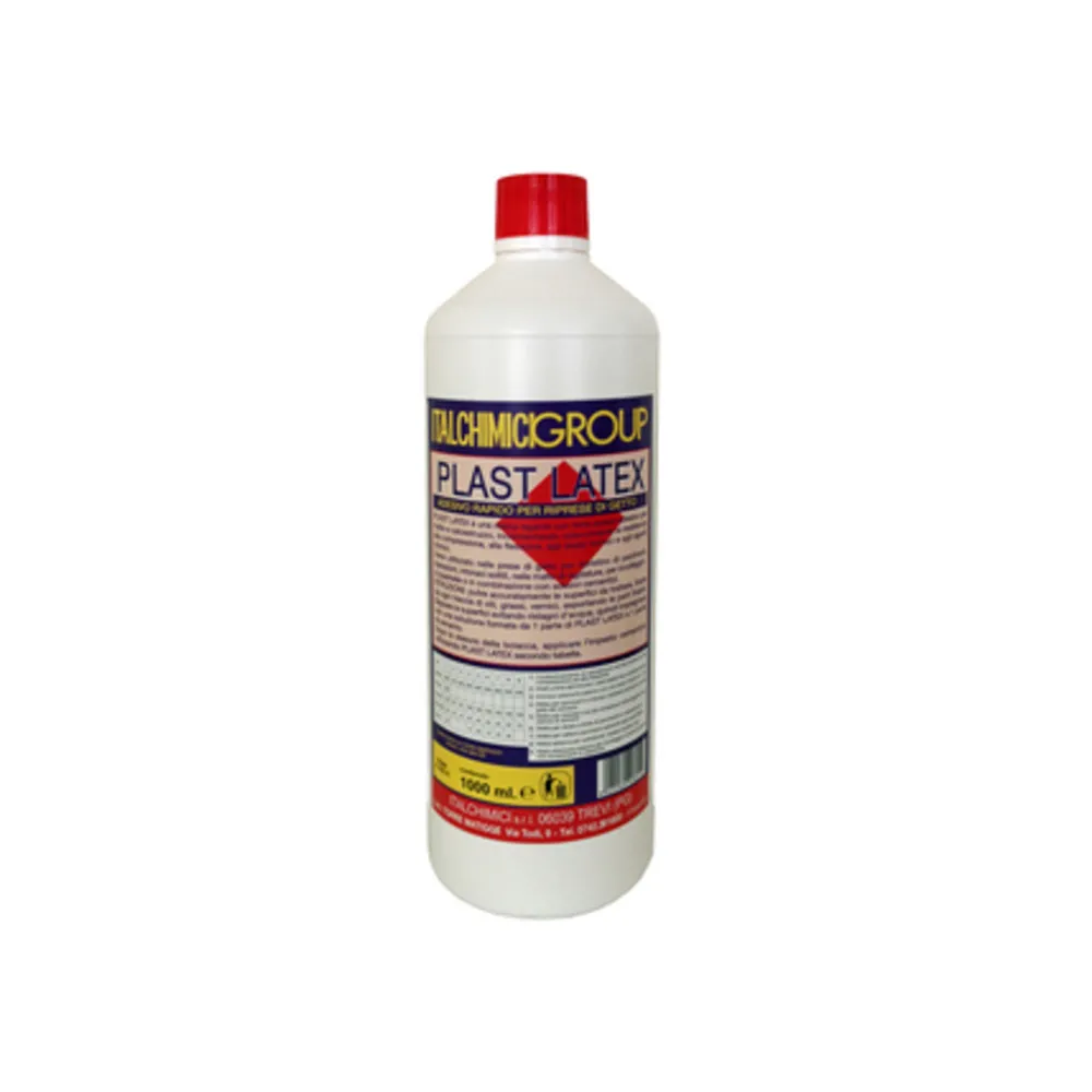 ADESIVO RAPIDO PLAST LATEX P/RIPRESE DI GETTO 1 L (12 ADESIVO RAPIDO PLAST LATEX P/RIPRESE DI GETTO 1 L (12