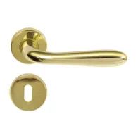 MANIGLIA ALLUMINIO AGNONE C/BOCCHETTA ORO (2