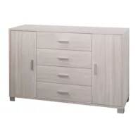 KIT MOBILE 2 ANTE + 4 CASSETTI 136X41XH86 OLMO