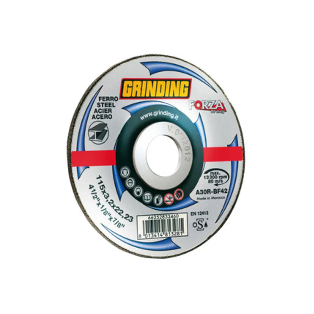 GRINDING FORZA DISCO FERRO PIANO 115X3 GRINDING FORZA DISCO FERRO PIANO 115X3