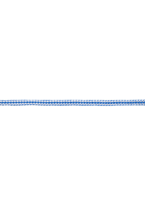 Corda in polipropilene blu-bianco Ø 6 mm. Al metro