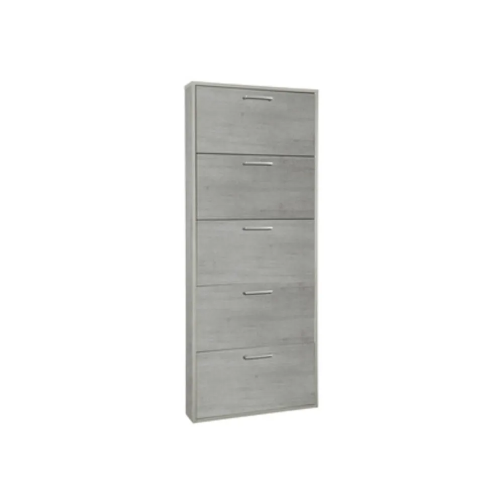 KIT SCARPIERA 5 RIBALTE 65X15X164 CEMENTO