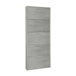 KIT SCARPIERA 5 RIBALTE 65X15X164 CEMENTO