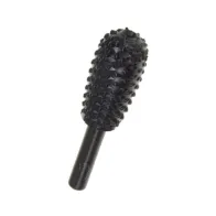 POGGI 436.00 RASPA CONICA BOMBATA GAMBO D 6 MM