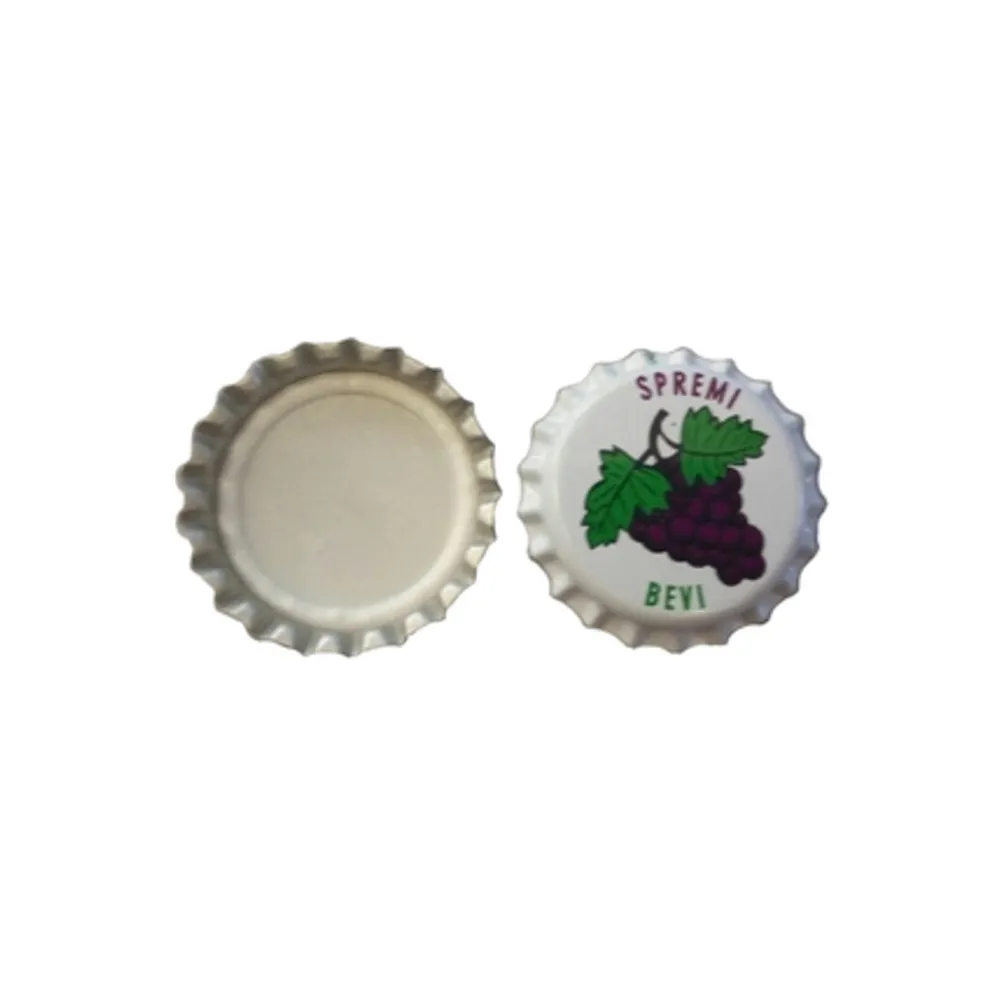 TAPPO CORONA UVA C/VIPLA D 26 MM CF 100 PZ