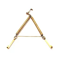 BL APPENDIPIATTI A MOLLA OTTONATO 16X25 CM (PZ.2) (6