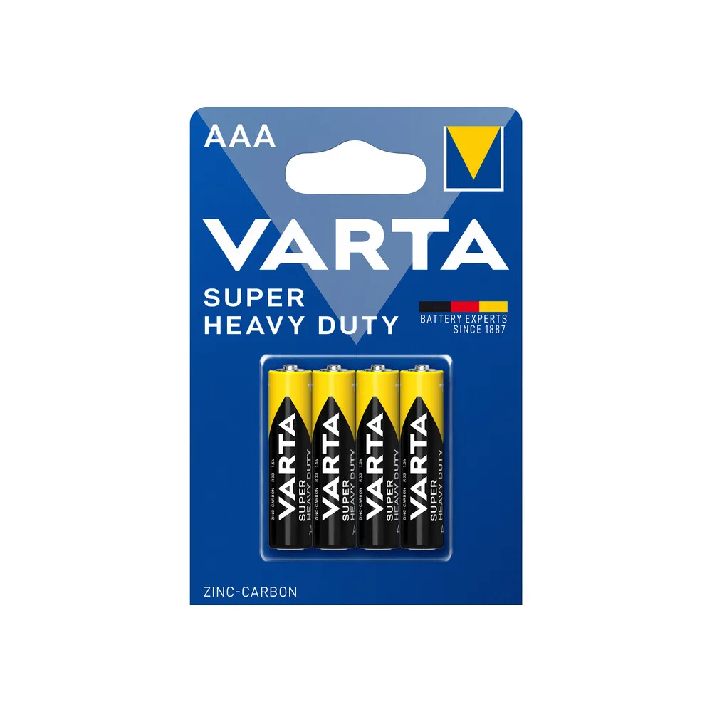 VARTA BATT SUPERLIFE ZINCO MINISTILO BL 4 PZ (12 VARTA BATT SUPERLIFE ZINCO MINISTILO BL 4 PZ (12