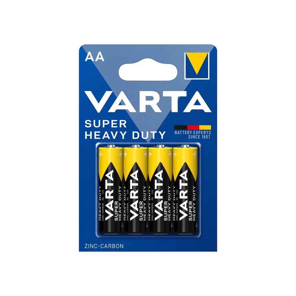 VARTA BATT SUPERLIFE ZINCO STILO BL 4 PZ (12 VARTA BATT SUPERLIFE ZINCO STILO BL 4 PZ (12