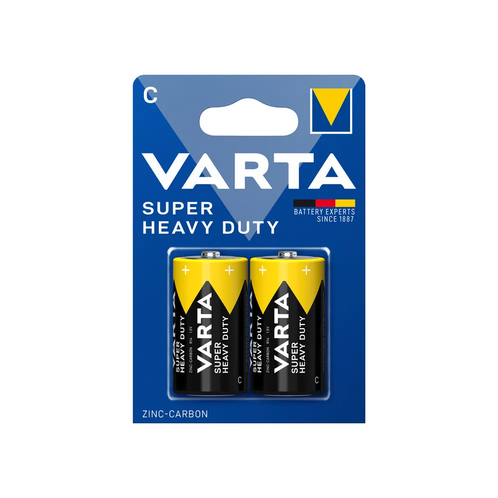 VARTA BATT SUPERLIFE ZINCO 1/2 TORCIA BL 2 PZ (12 VARTA BATT SUPERLIFE ZINCO 1/2 TORCIA BL 2 PZ (12