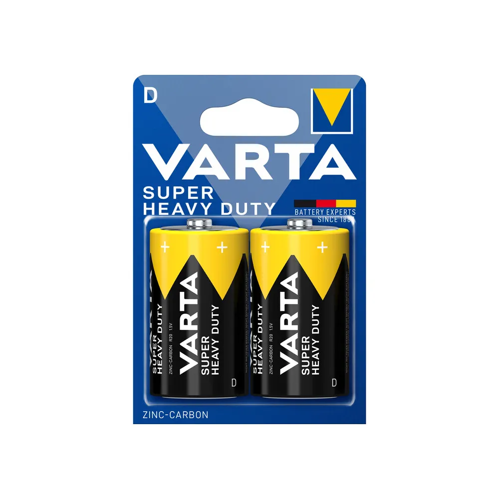 VARTA BATT SUPERLIFE ZINCO TORCIA BL 2 PZ (12 VARTA BATT SUPERLIFE ZINCO TORCIA BL 2 PZ (12