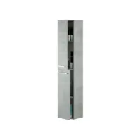 KIT COLONNA BAGNO ARUBA 2 ANTE SOSP. CEMENTO