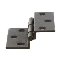 CERNIERA FRESATA C/COLLO OTTONE BRON 40X35 MM* (24