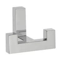 APPENDIABITI A 2 POSTI WZ-K2202-01 52X40 MM CROMO (10