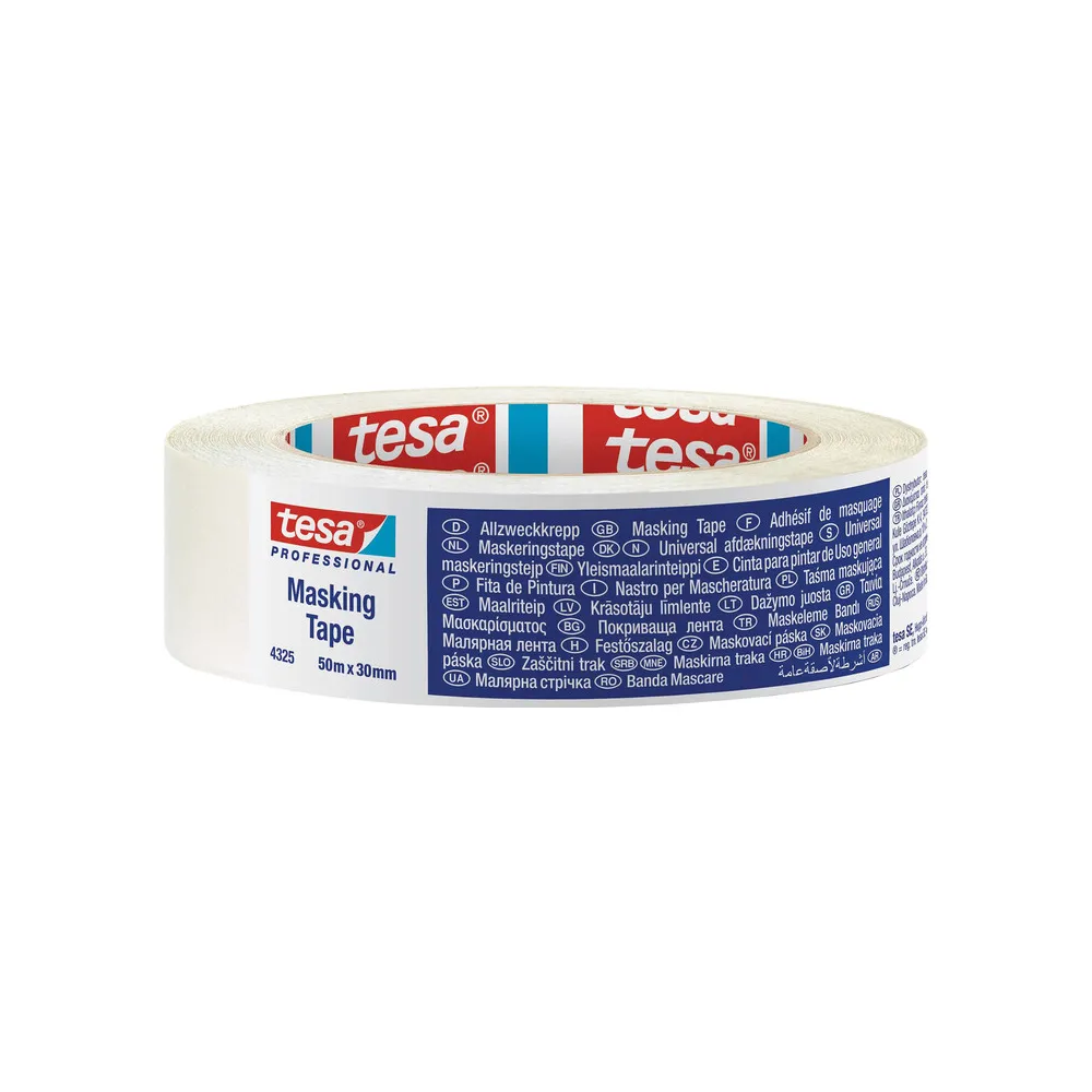NASTRO MASCHERA EDILIZIA TESA 30 MM X 50 M (60 NASTRO MASCHERA EDILIZIA TESA 30 MM X 50 M (60