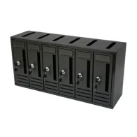 CASSETTA POSTALE COMPO 6 62X18X30 CM ANTRACITE