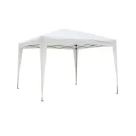GAZEBO IN ACCIAIO PIEGHEV 300X300CM BIANCO IZIMIR/RAPID