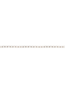 Chaîne de montre pré-découpée en acier nickelé de 2,5 mètres.