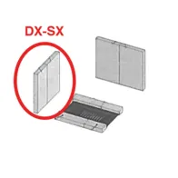 COPPIA REFRATTARIO LATERALE DX/SX X STUFA KIR