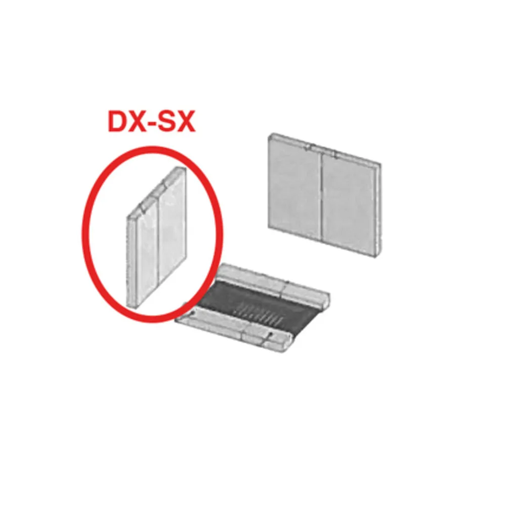 COPPIA REFRATTARIO LATERALE DX/SX X STUFA KIR COPPIA REFRATTARIO LATERALE DX/SX X STUFA KIR