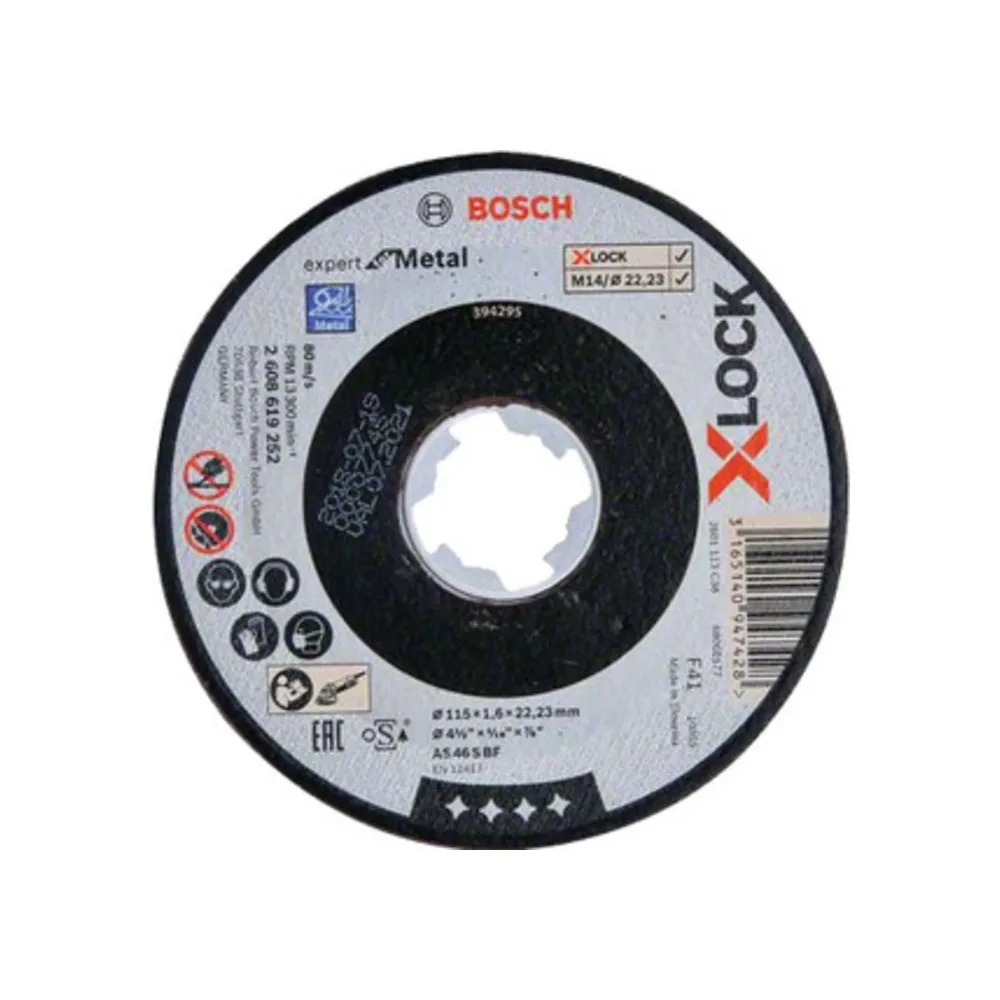 BOSCH-A DISCO P/METALLO XLOCK D 115X1