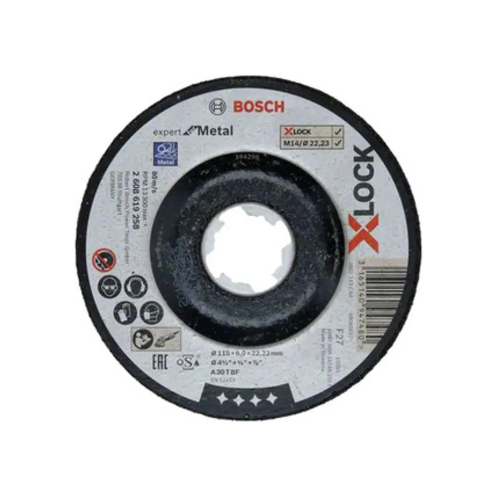 BOSCH-A DISCO P/SBAVARE XLOCK D 115X6