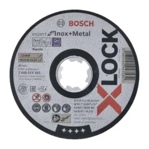 BOSCH-A DISCO P/INOX XLOCK D 115X1