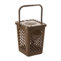 PATTUMIERA  10 L ECOPLUS C/MANIGLIA FORATA MARR (12