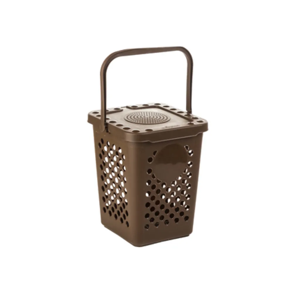 PATTUMIERA  10 L ECOPLUS C/MANIGLIA FORATA MARR (12