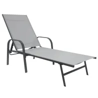 LETTINO IN ACCIAIO HAWAII TEXTILENE GRIGIO