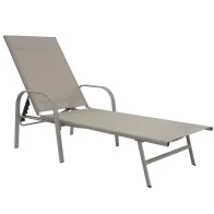 LETTINO IN ACCIAIO HAWAII TEXTILENE MARRONE