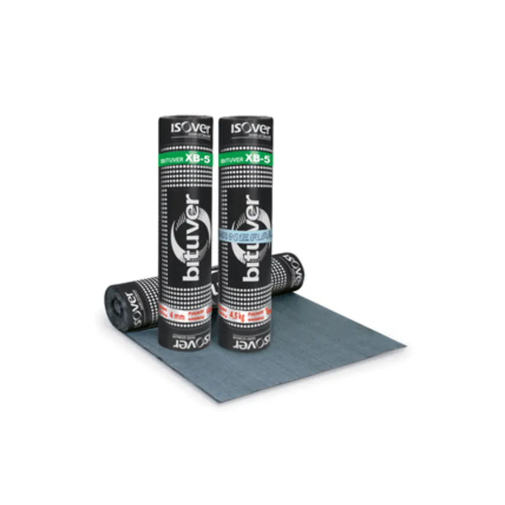 GUAINA BITUVER XB-5 5 KG/M2 H 1X10 M SPESS 4 MM (10 GUAINA BITUVER XB-5 5 KG/M2 H 1X10 M SPESS 4 MM (10