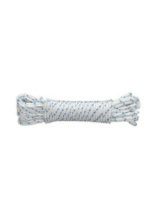 POLYESTER ROPE D 4 MM White/Blue