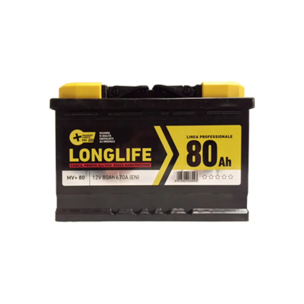BATTERIA AUTO MV+80-670A