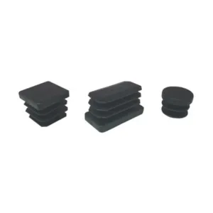 BL PUNTALE ALETTATO TONDO 32 MM NERO 8 PZ