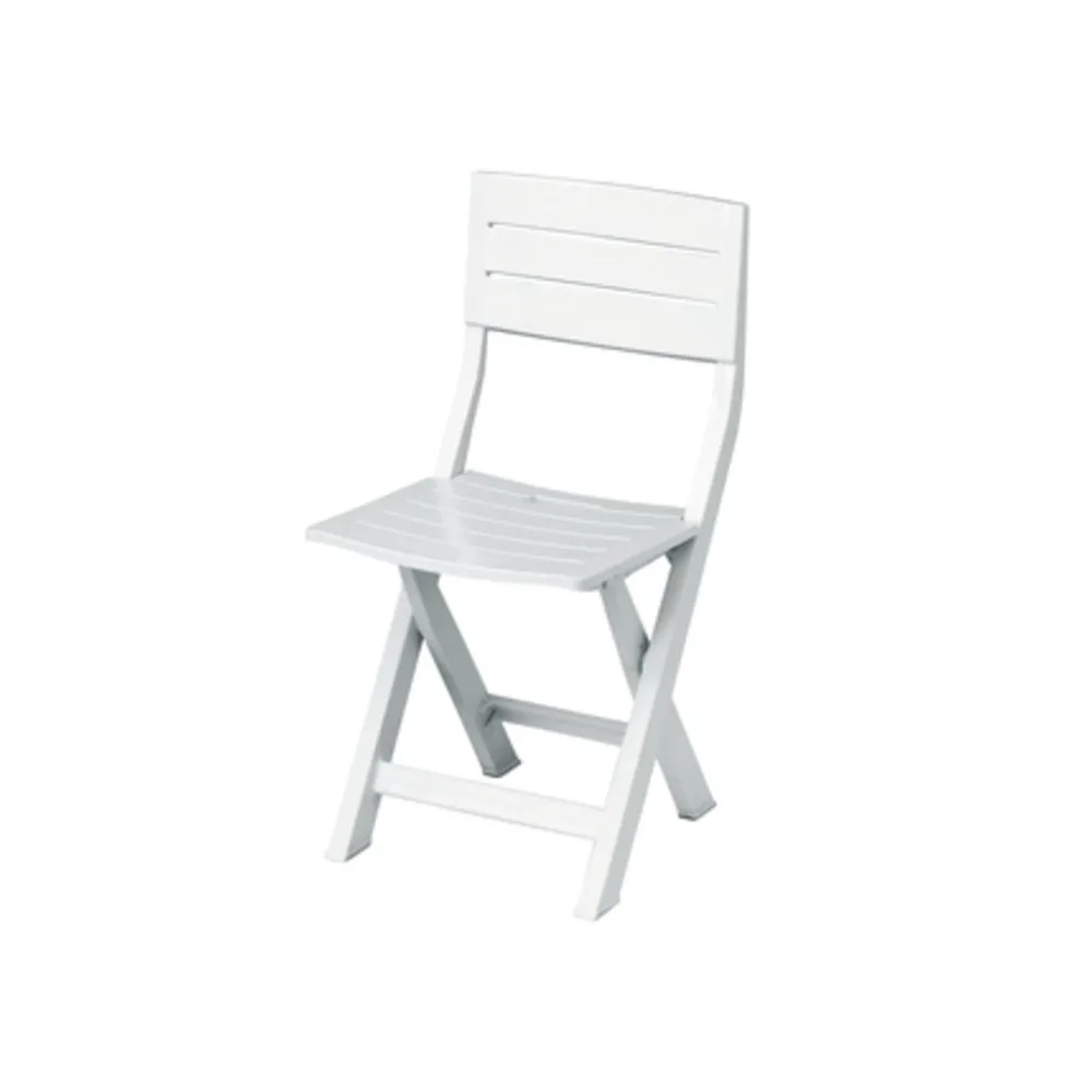 SEDIA RESINA GILDA PIEGHEVOLE BIANCO (4 SEDIA RESINA GILDA PIEGHEVOLE BIANCO (4