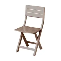 SEDIA RESINA GILDA PIEGHEVOLE TORTORA (4