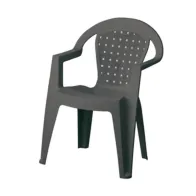 POLTRONA RESINA NORMA ANTISCIVOLO ANTRACITE