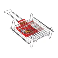 GRATICOLA DOPPIA BOMBATA C/PIEDI 27X27 CM