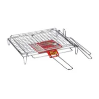 GRATICOLA DOPPIA RIBALTABILE C/PIEDI 40X30 CM