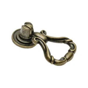MANIGLIA ZAMA RJM 0128 33X55 MM ANTICATO